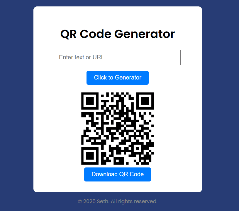QR Code Generator